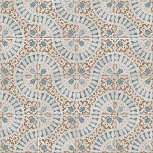 Dekoracyjna Płytka Gresowa Patchwork Salerno Roseta 20x20 cm gat.I