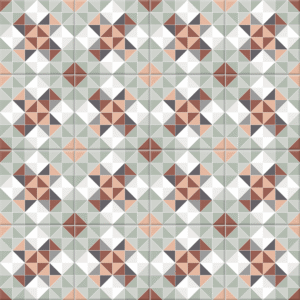 Dekoracyjna Płytka Gresowa Patchwork Victorian Alma 20x20 cm gat.I wzor