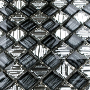 Mozaika szklana black diamond 30x30cm 8mm B