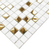 Mozaika szklana golden marble 30x30cm 8mm C