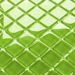 Mozaika szklana green zielona 30x30 cm 8 mm B