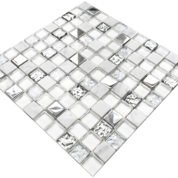 Mozaika szklana ice palace 30x30 cm 8 mm