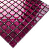 Mozaika szklana lila brokat 30×30 cm 8 mm E