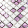 Mozaika szklana lilac orchid 30x30cm 8mm B