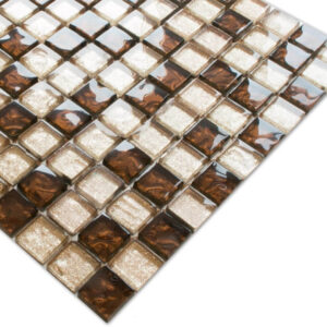 Mozaika szklana riva brąz venus 30×30 cm 8 mm