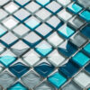 Mozaika szklana river rock 30x30 cm 8 mm B