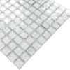 Mozaika szklana silver frozen 30x30 cm 8 mm C