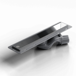 ODPŁYW LINIOWY CZARNY POŁYSK 40 cm wzor