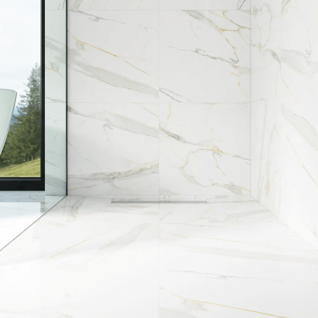 ODPŁYW LINIOWY SREBRNY POŁYSK 40 cm aranzacja