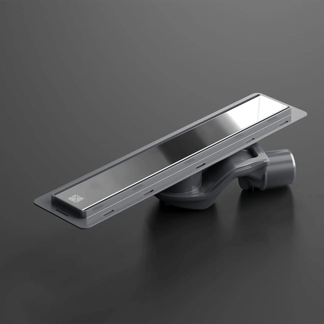 ODPŁYW LINIOWY SREBRNY POŁYSK 40 cm wzor 3