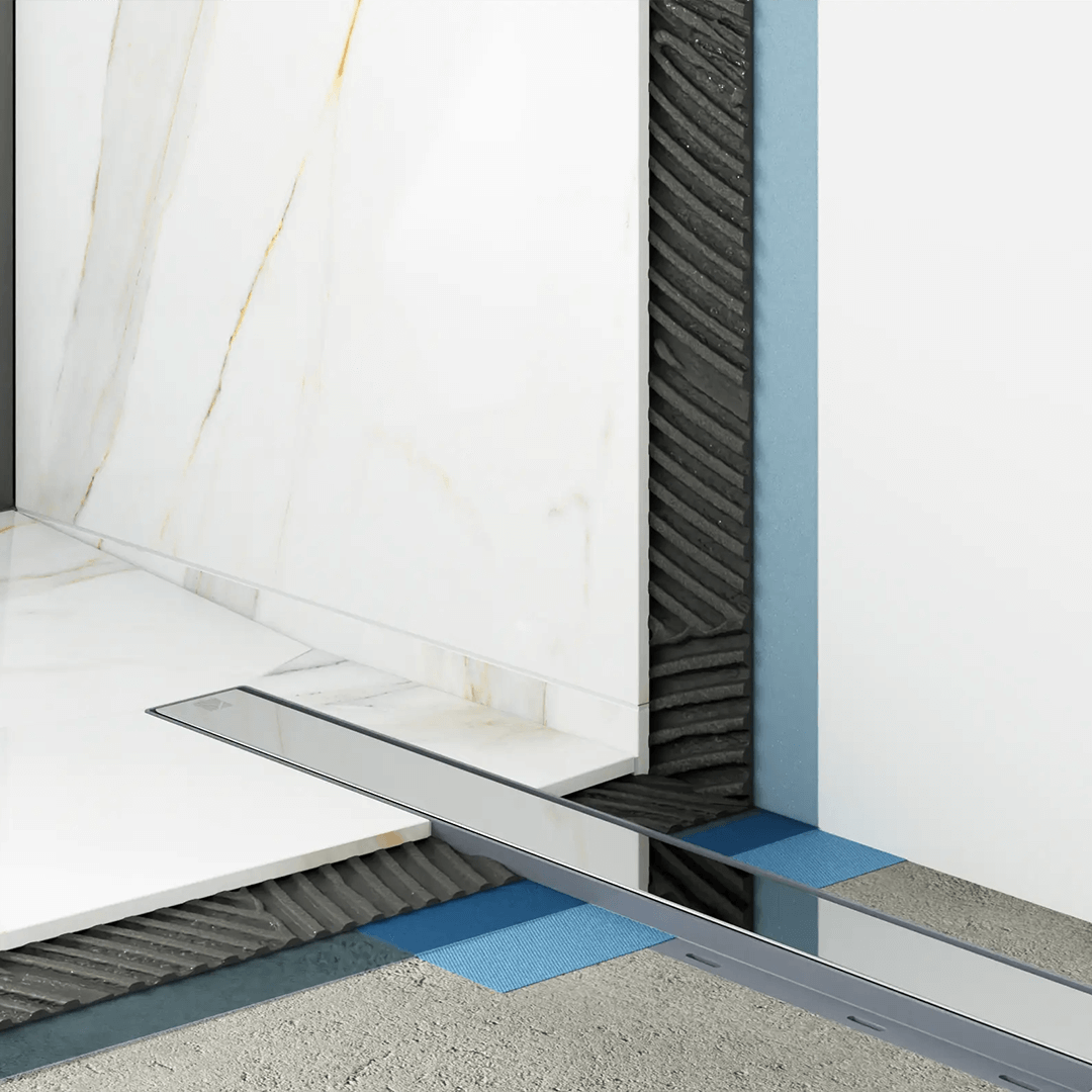 ODPŁYW LINIOWY SREBRNY POŁYSK 40 cm