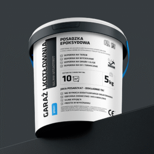 ŻYWICA EPOKSYDOWA NA POSADZKĘ GARAŻ ZESTAW NA 10m2 ANTRACYTOWY