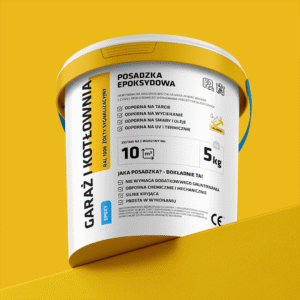 ŻYWICA EPOKSYDOWA NA POSADZKĘ GARAŻ ZESTAW NA 10m2 RAL 1005 ŻÓŁTY SYGNAŁOWY