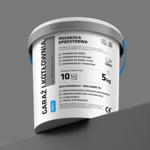 ŻYWICA EPOKSYDOWA NA POSADZKĘ GARAŻ ZESTAW NA 10m2 RAL 7004