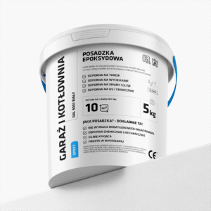 ŻYWICA EPOKSYDOWA NA POSADZKĘ GARAŻ ZESTAW NA 10m2 RAL 9003 BIAŁY