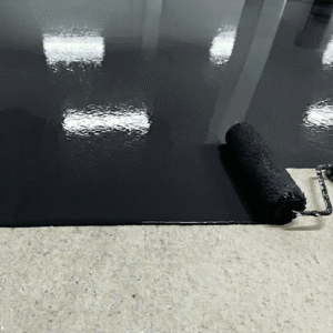 ŻYWICA EPOKSYDOWA NA POSADZKĘ GARAŻ ZESTAW NA 10m2 RAL 9005 CZARNY