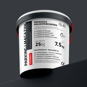 ŻYWICA POLIASPARGINOWA NA PARKING MAGAZYN ZESTAW NA 25m2 RAL ANTRACYT