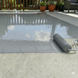 ŻYWICA POLIURETANOWA NA TARAS BALKON RAL 7004 CIEMNY SZARY