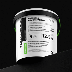 ŻYWICA POLIURETANOWA NA TARAS BALKON RAL 9005 CZARNY