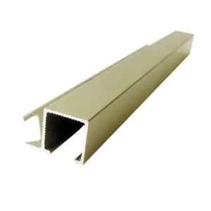 Listwa narożna aluminiowa kwadratowa anodowana oliwkowa