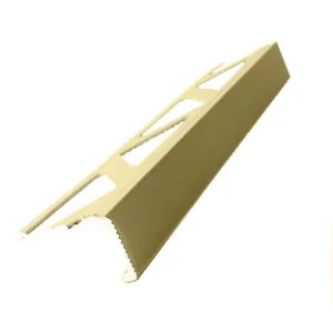 Listwa narożna aluminiowa prosta L anodowana złota