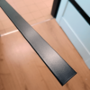 płaskownik aluminiowy czarny mat lakierowany